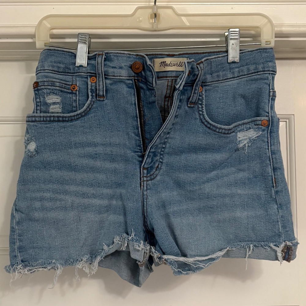 Madewell  High Rise Denim Shorts